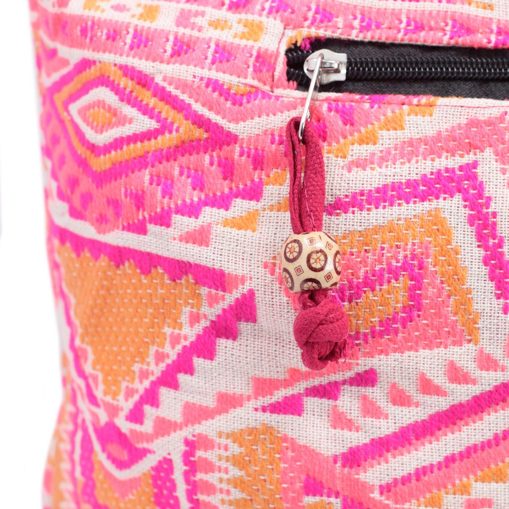 Kathmandu Big Bag in Sunset Rose and Orange – view 2