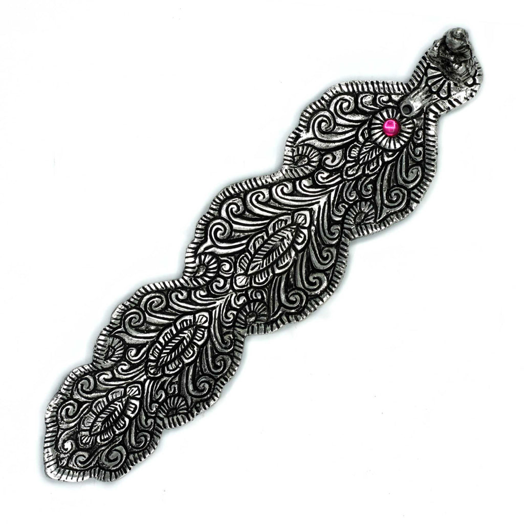 Polished Buddha Long Incense Holder 20cm