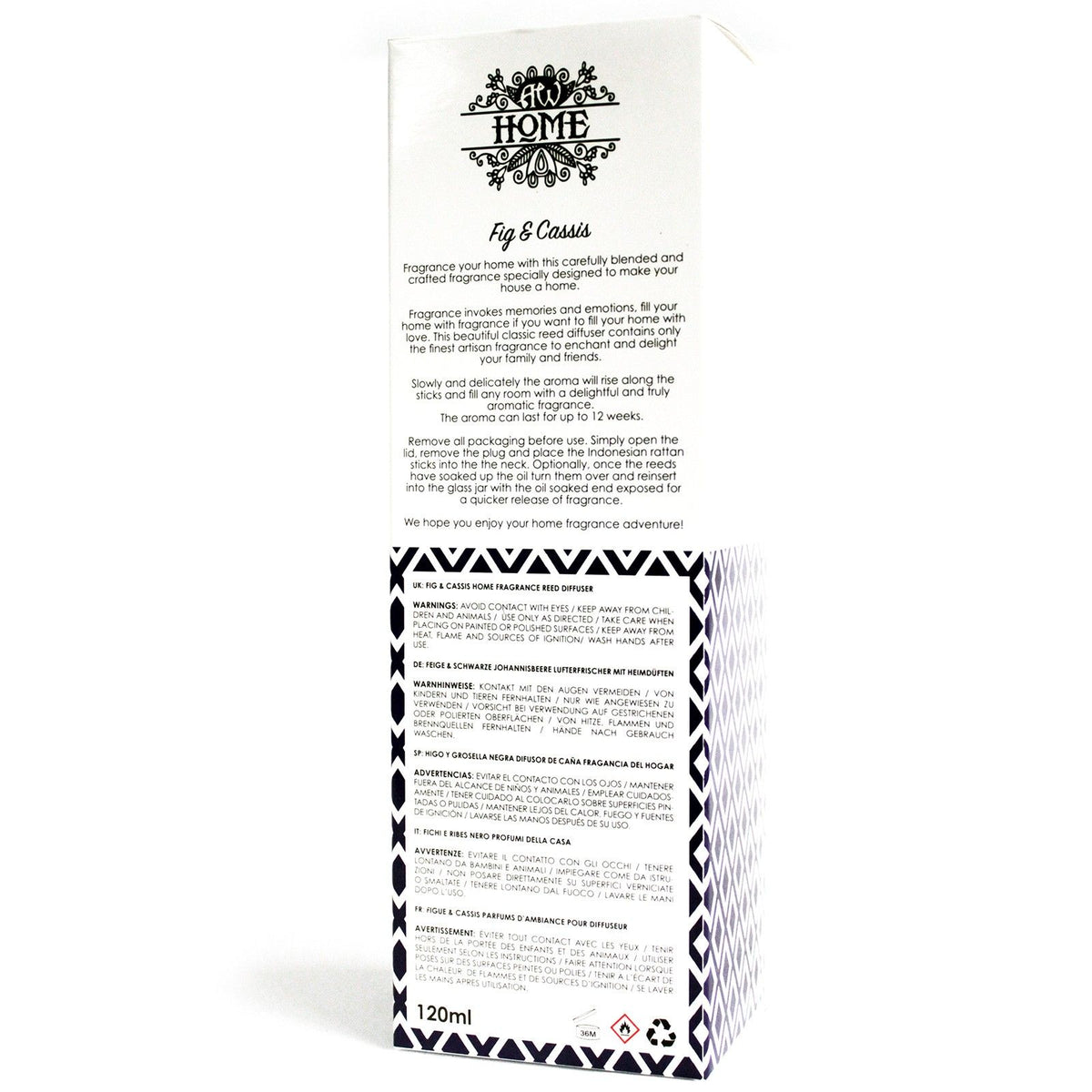 120ml Reed Diffuser - Fig & Cassis – view 2