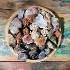 Chalcopyrite Mineral Specimen Tray, Approx 80 Pieces – view 2