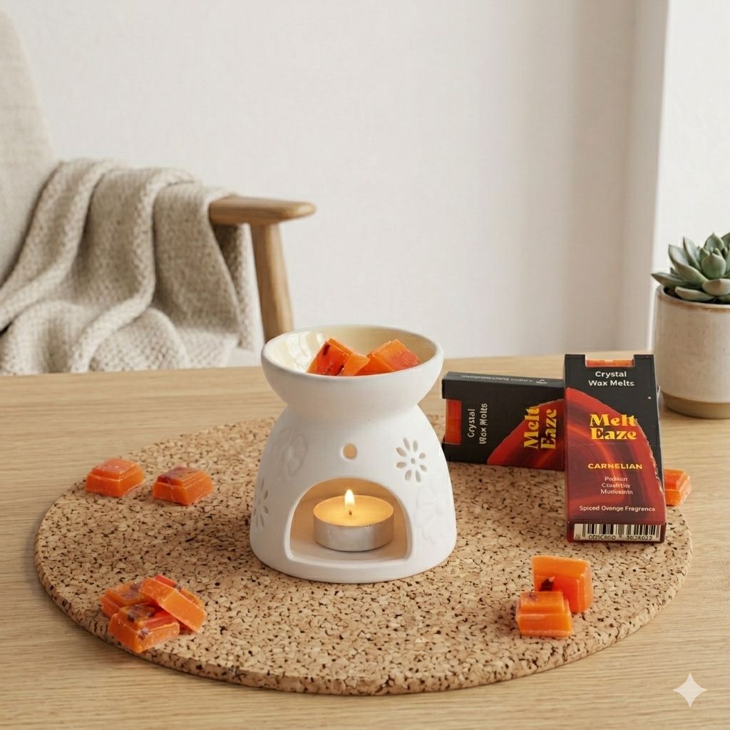 Carnelian Wax Melts 50g - Spiced Orange – view 3