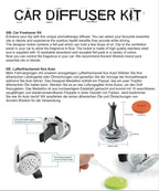 Flower of Life Car Diffuser Kit - 30mm Stainless Steel – view 3
