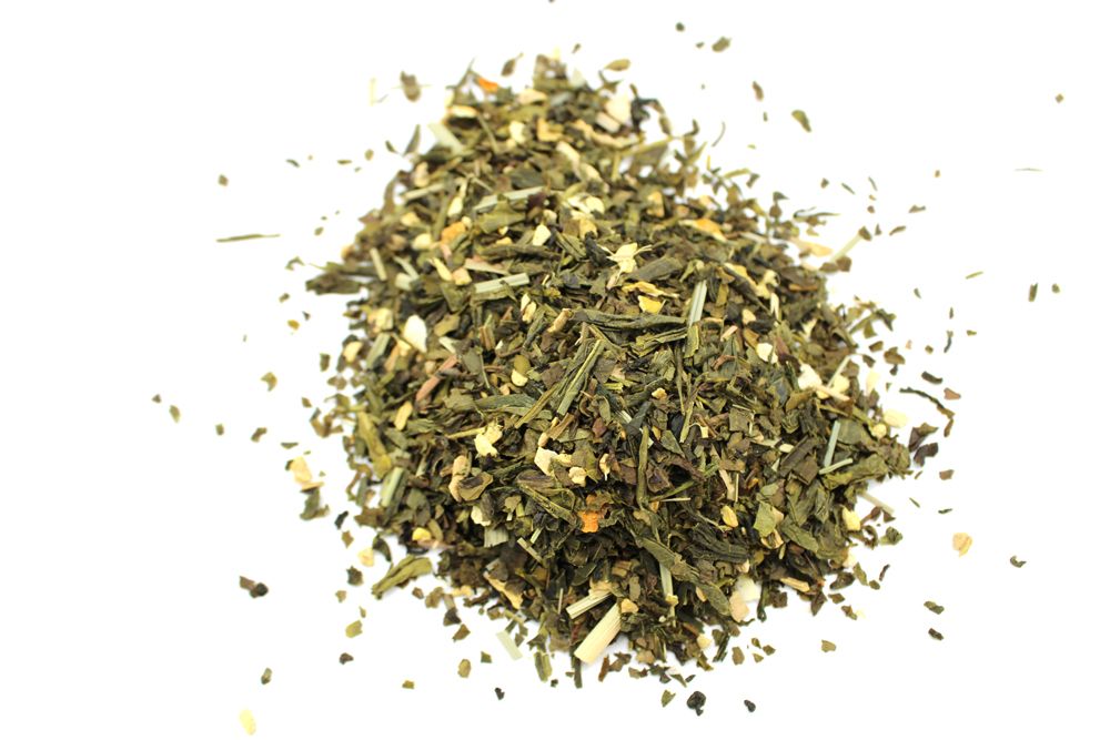 Organic Green Tea with Lemon and Ginger 1kg – view 2