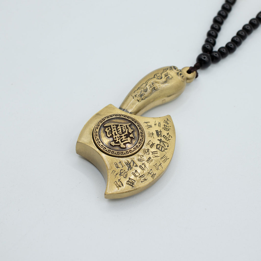 Feng Shui Hanging Charm, Ceremonial Axe – view 3
