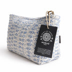 Nomad Sari Jacquard Toiletry Bag - Indigo Echo – view 6