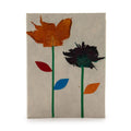 Lokta Pressed Floral Notebook – Medium, Bold Cover