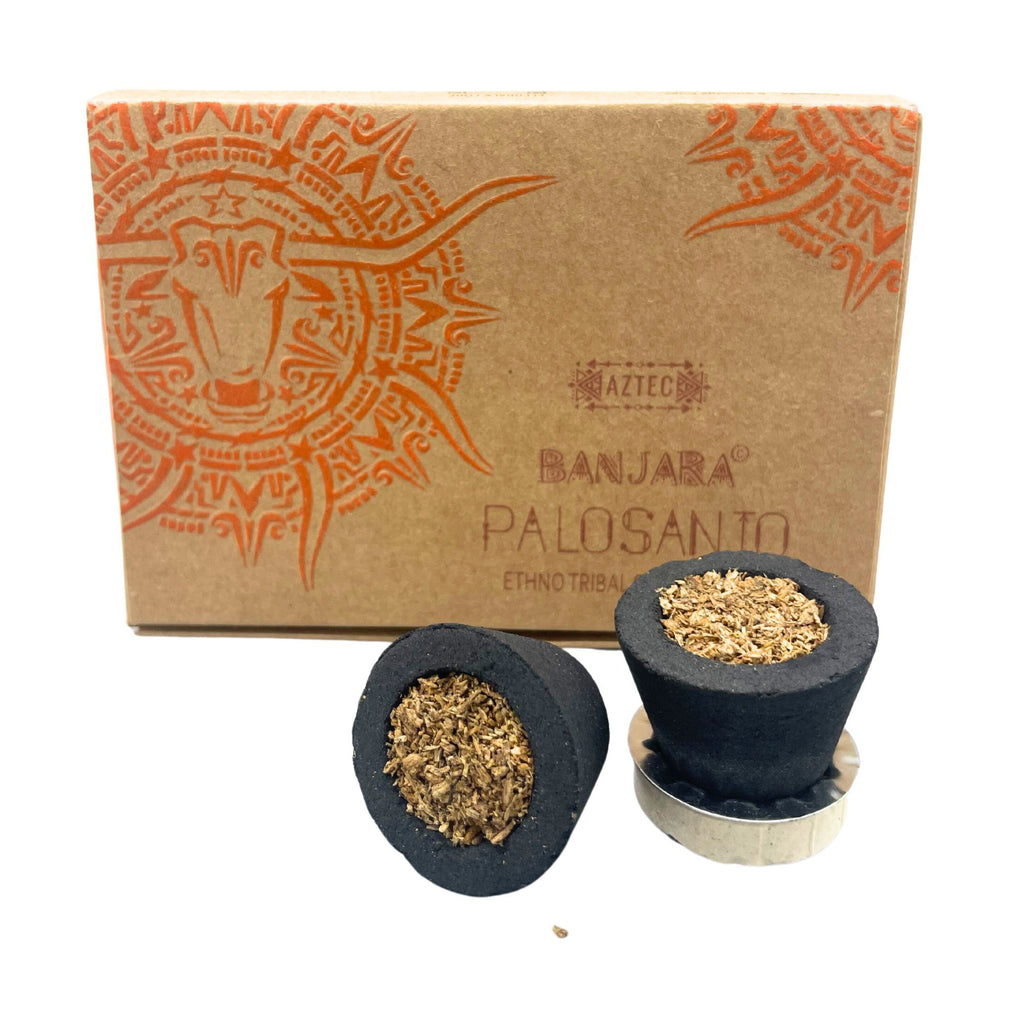 Banjara Resin Cups - Palo Santo, Set of 6