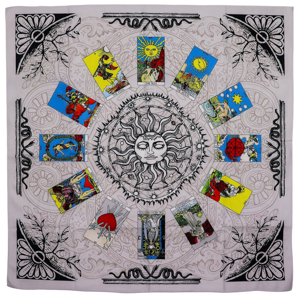 Tree of Life Tarot Reading Cloth 75x75cm