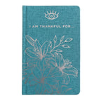 Blue Gratitude Journal with Silver Lining, 120 Pages – view 3
