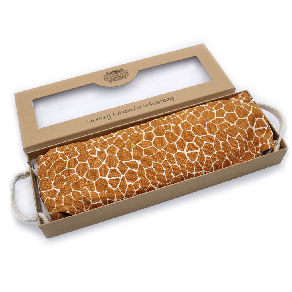 Lavender Wheat Bag Gift Box - Sleeping Relax Print – view 3