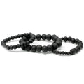 Blackwood Beads Bracelet Set, 3 Pieces