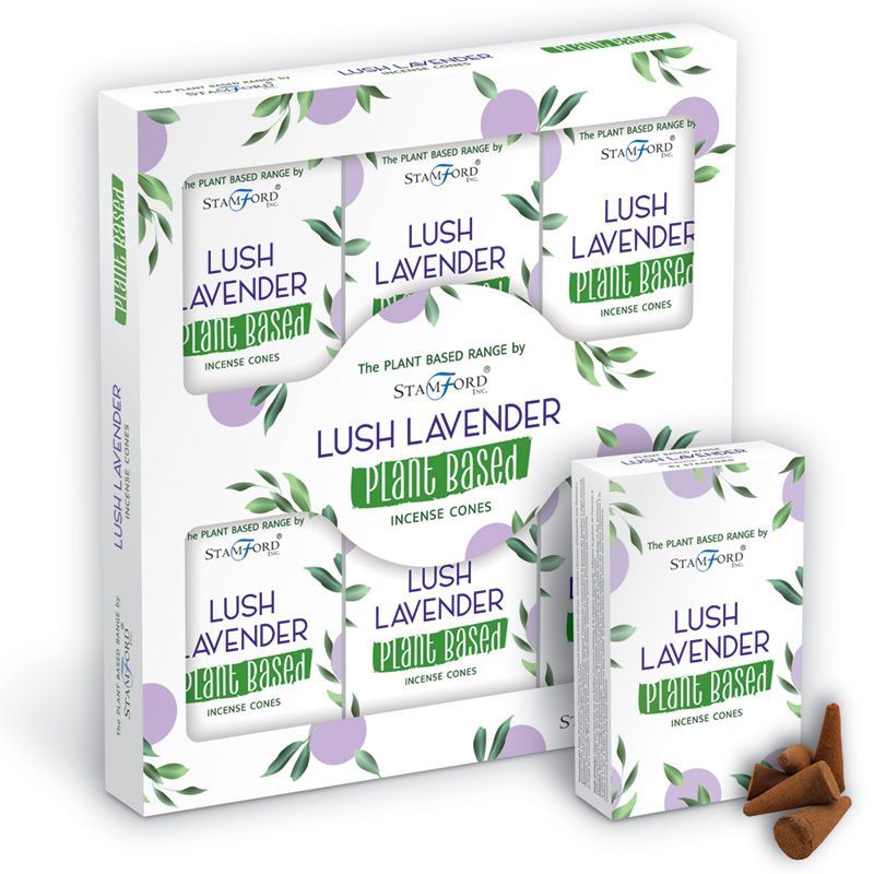 Stamford Plant Based Incense Cones - Lush Lavender