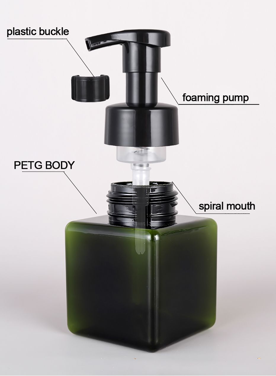 Squat Reusable Foam Dispenser Bottle - 250ml – view 2