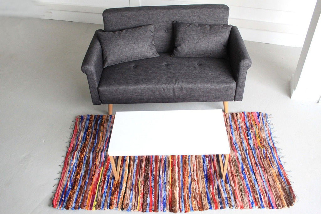 Large Velvet Rug - 105 x 185cm – view 4