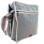 Hemp Laptop Messenger Bag - Curves – view 2