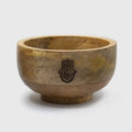 Small Mango Wood Ritual Bowl Cone Holder 11x6cm
