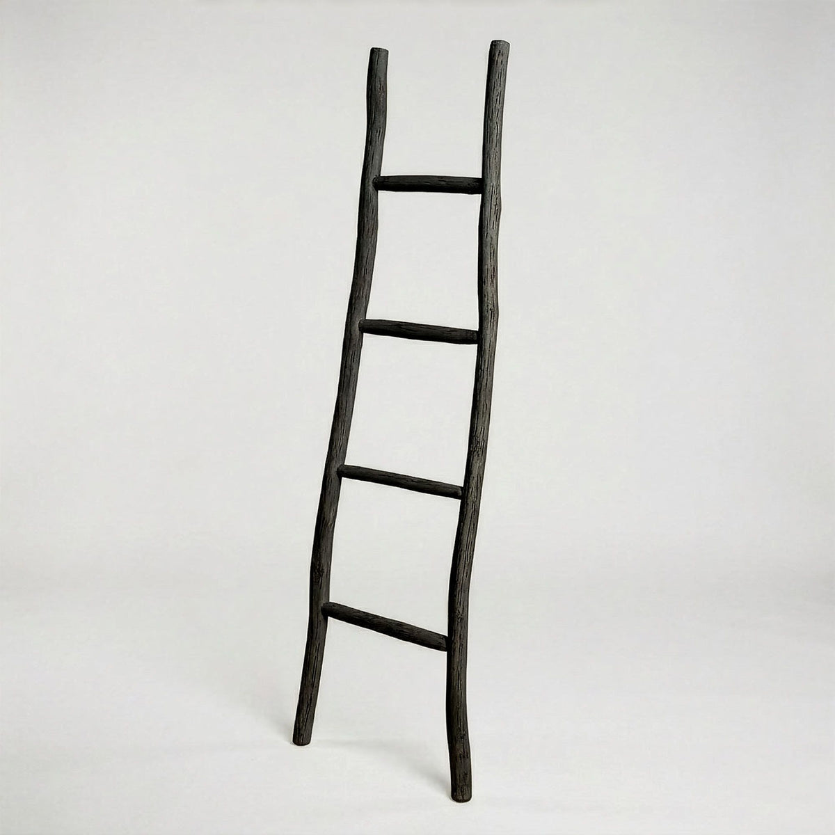 Kemu Wood Ladder, 1.5 m - Black