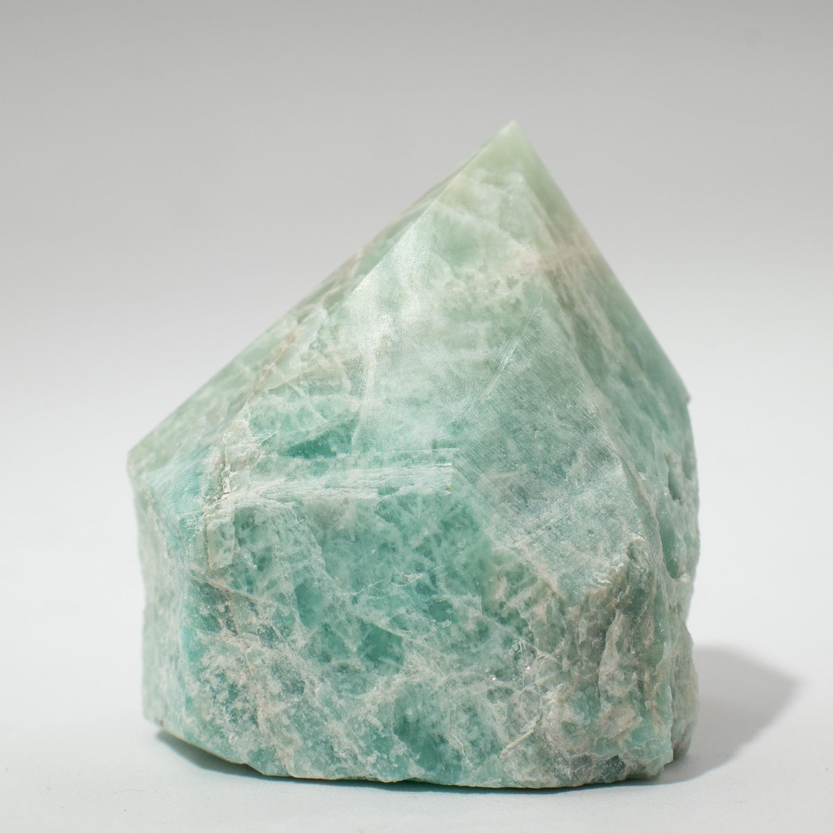 Indian Amazonite Top Polished Gemstone Point, pack of 5-6 pieces – view 2
