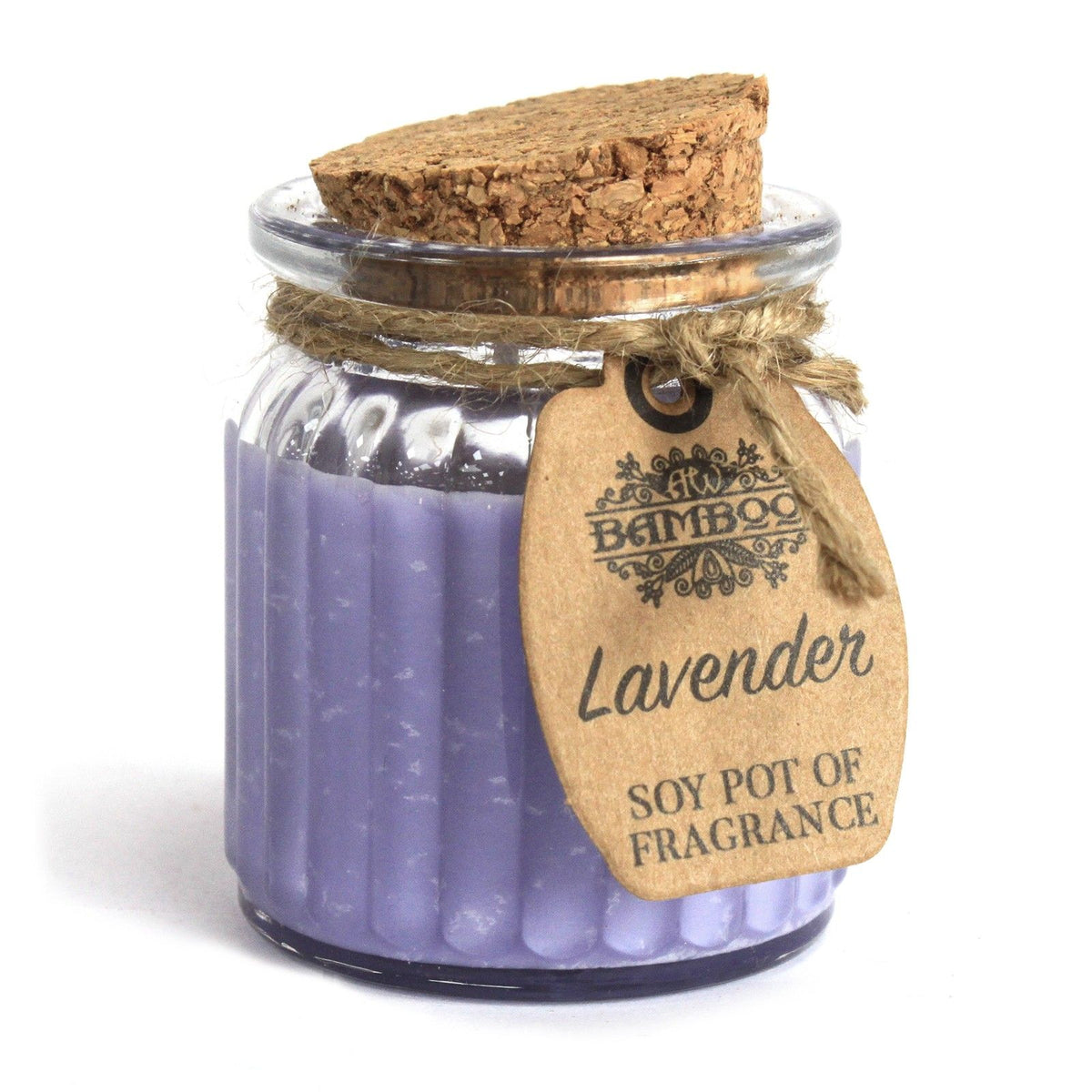 Lavender Soy Wax Fragrance Candle Pot – view 2