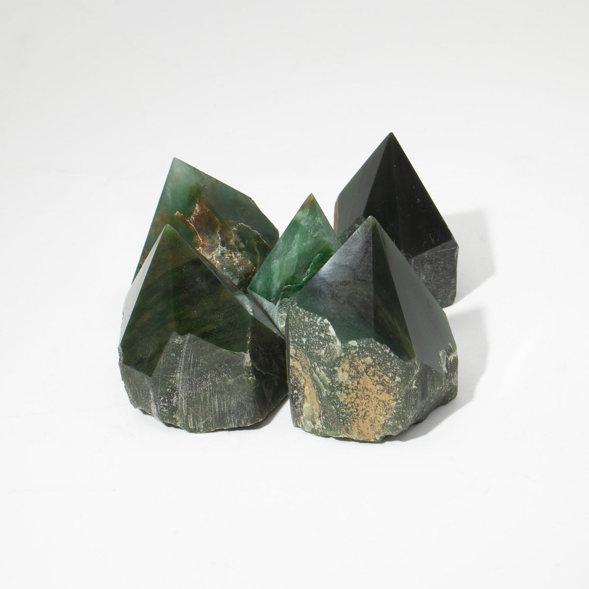 Green Aventurine Top Polished Gemstone Point, pack of 5-6 pieces – view 3