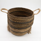 Seagrass Storage Baskets, Natural Brown, Set of 3 – view 2