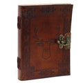 Leather Stag Notebook, 200 Pages – 15.5x20 cm