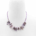 Amethyst Longstone Gemstone Necklace