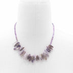 Amethyst Longstone Gemstone Necklace