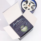 Sagittarius Zodiac Crystal Candle with Gemstone Bracelet – view 2
