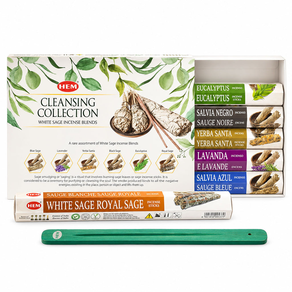 HEM White Sage Incense Collection with Holder – view 2