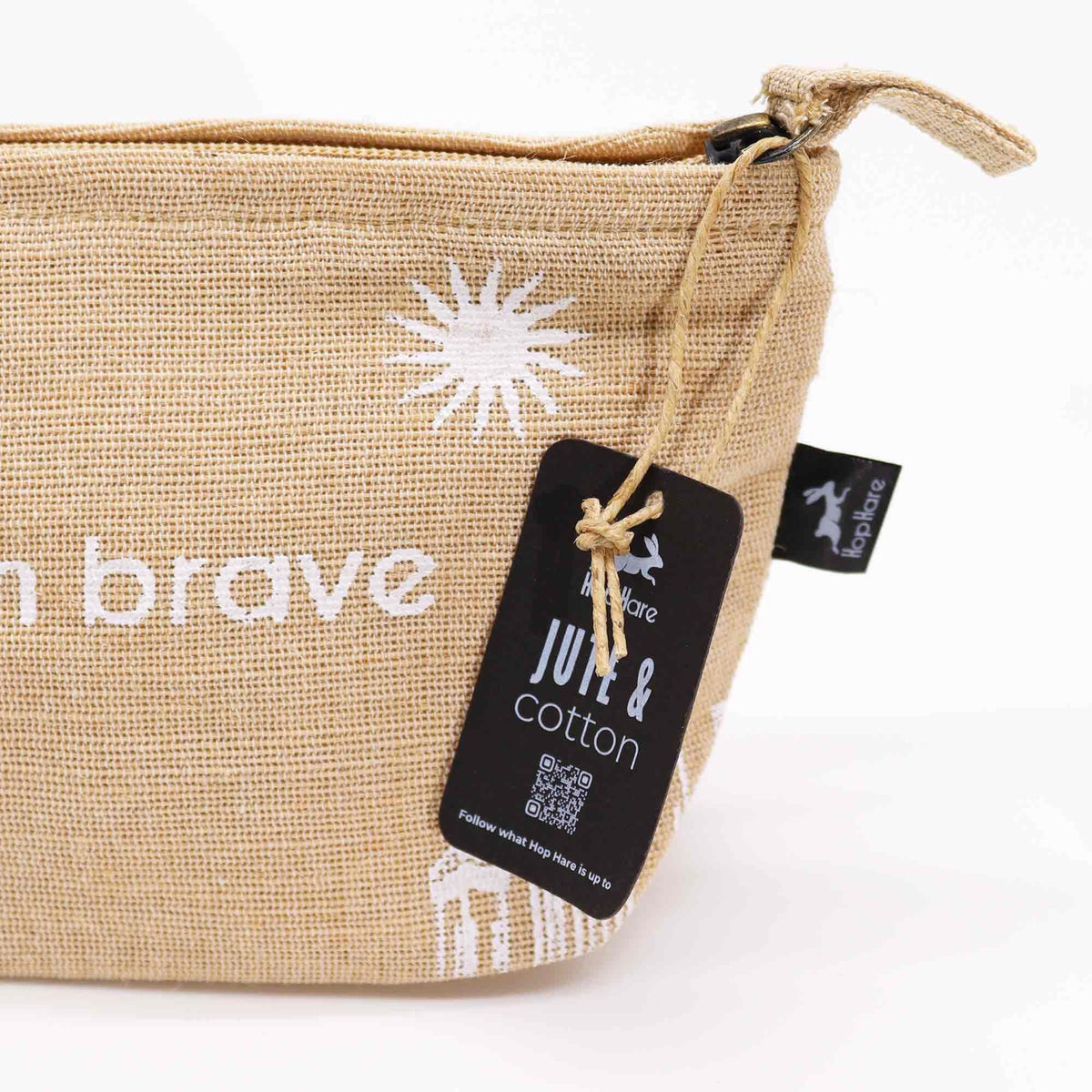 Hop Hare Pouch - I Am Brave – view 2