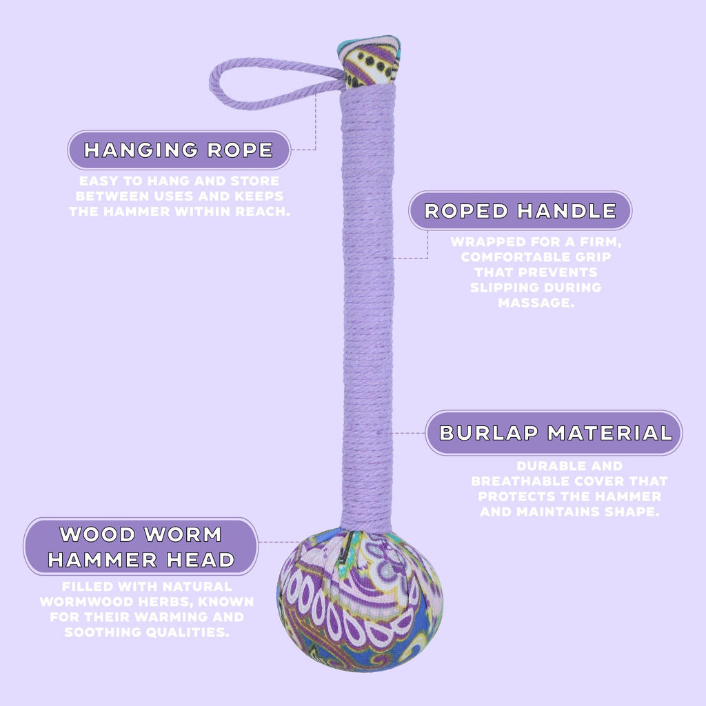 Lavender Wormwood Massage Hammer – view 15