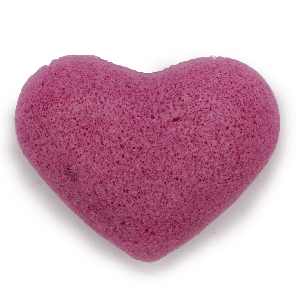 Konjac Heart Sponge - Lavender – view 4