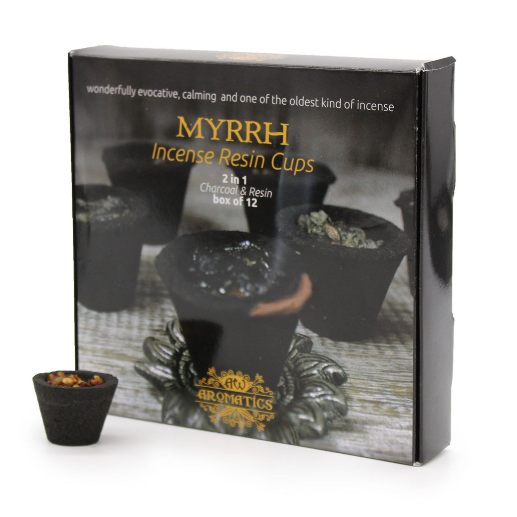 Myrrh Resin Cups, Box of 12