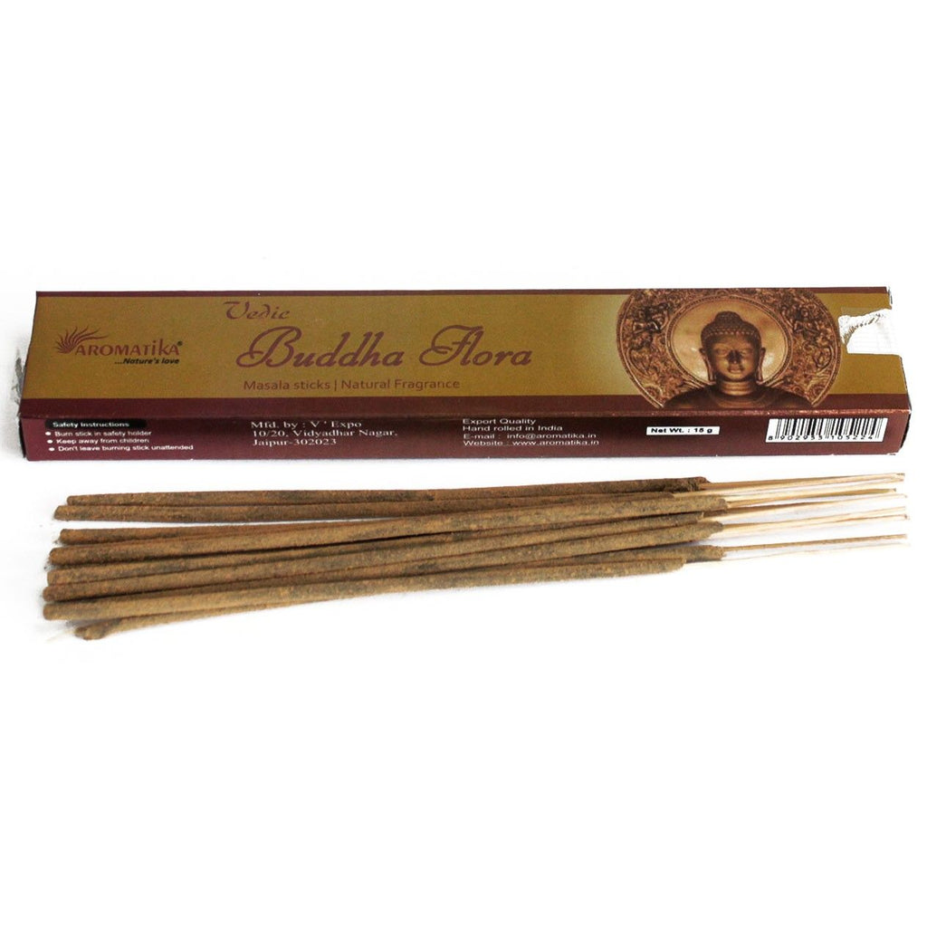 Aromatika Vedic Masala Incense Sticks - Buddha Flora – view 3
