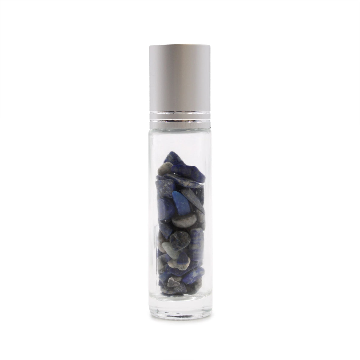 Sodalite Roller Bottle with Silver Cap - 5ml – view 4
