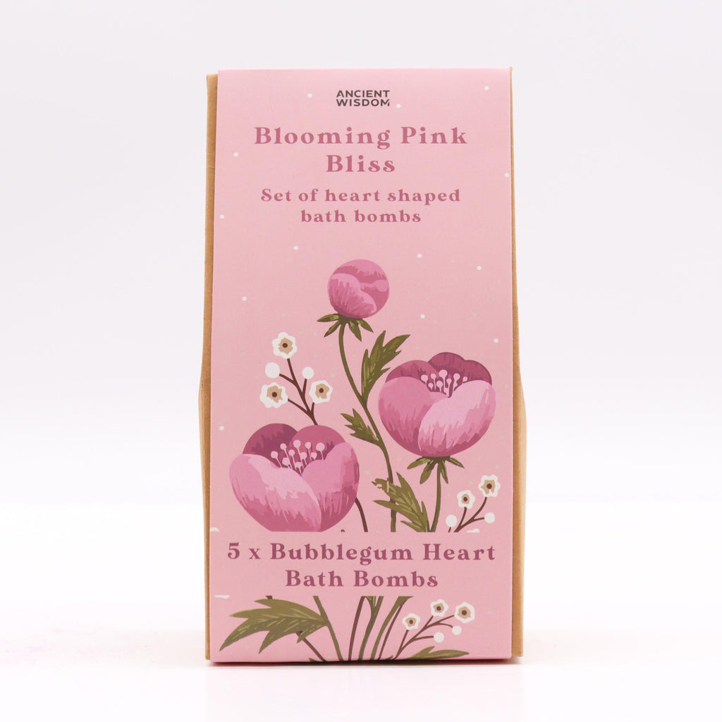Blooming Pink Bliss Heart Bath Bombs Gift Set – view 4