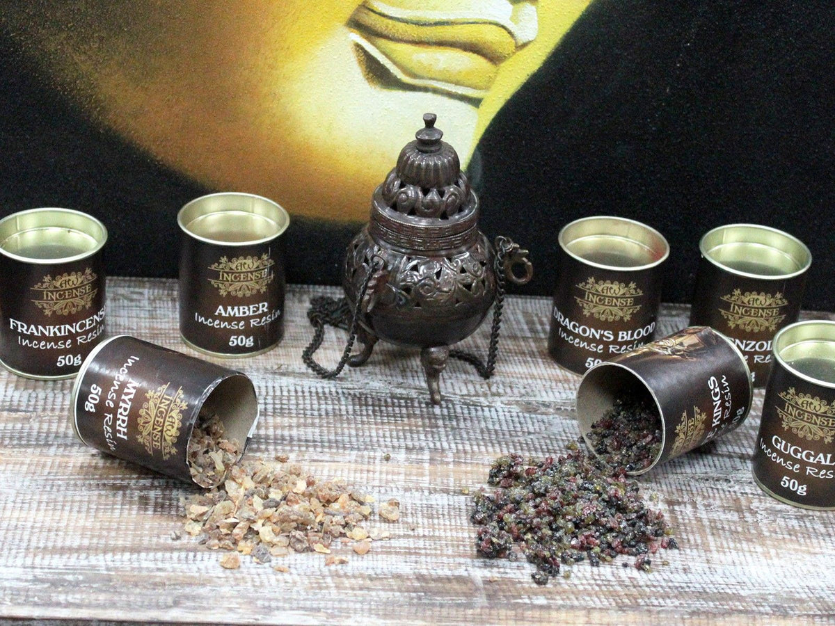 Frankincense Resin Incense 50g Tub – view 4