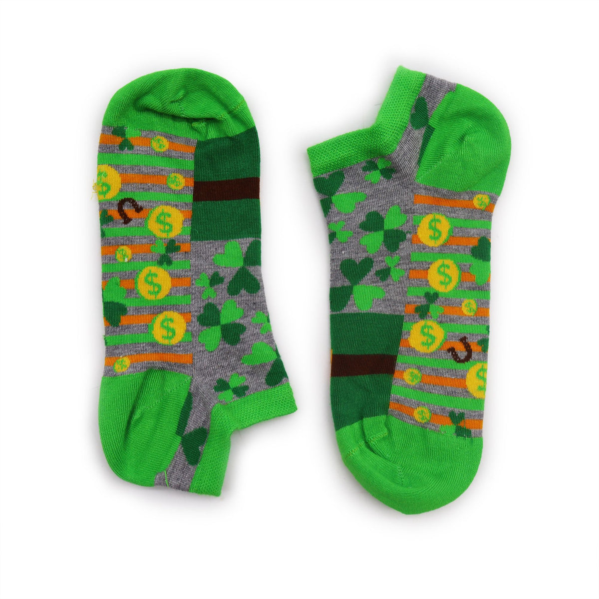 Hop Hare Bamboo Low Trainer Socks - Lucky Symbols – view 4