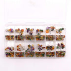 Mixed Gemstone Mini Tree on Orgonite Base, 15 Stones – view 6