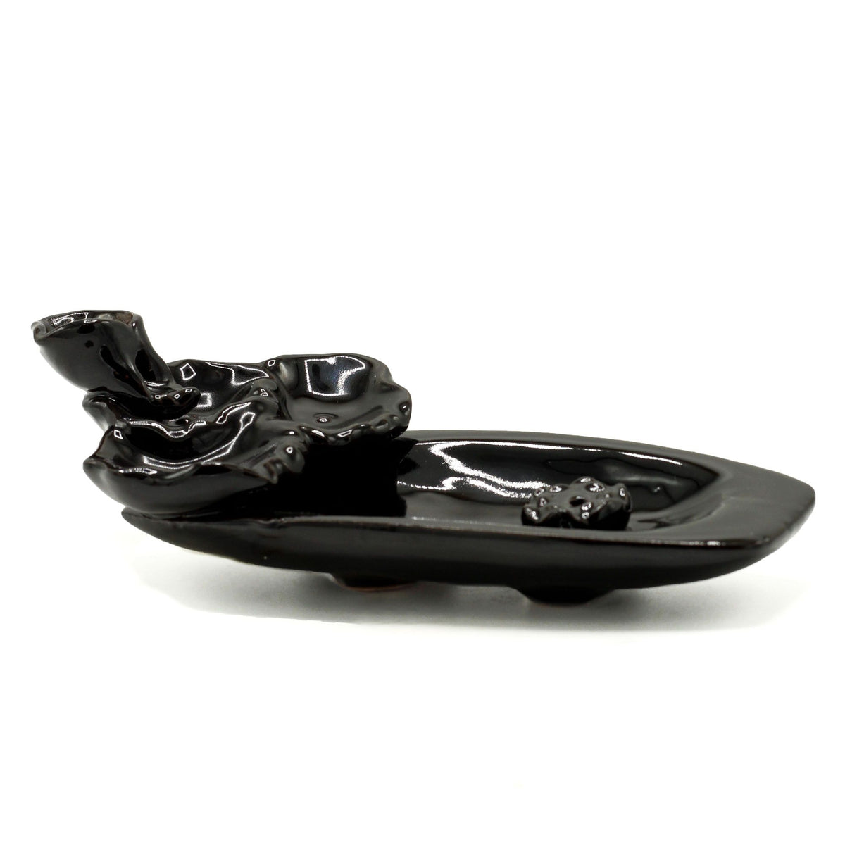 Backflow Incense Burner - Lotus Pond & Stick Holder