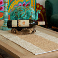 Vetiver Roots Table Runner - Natural, 180cm