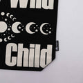 Nomad Sari Classic Tote Bag - Stay Wild, Moon Child - Black
