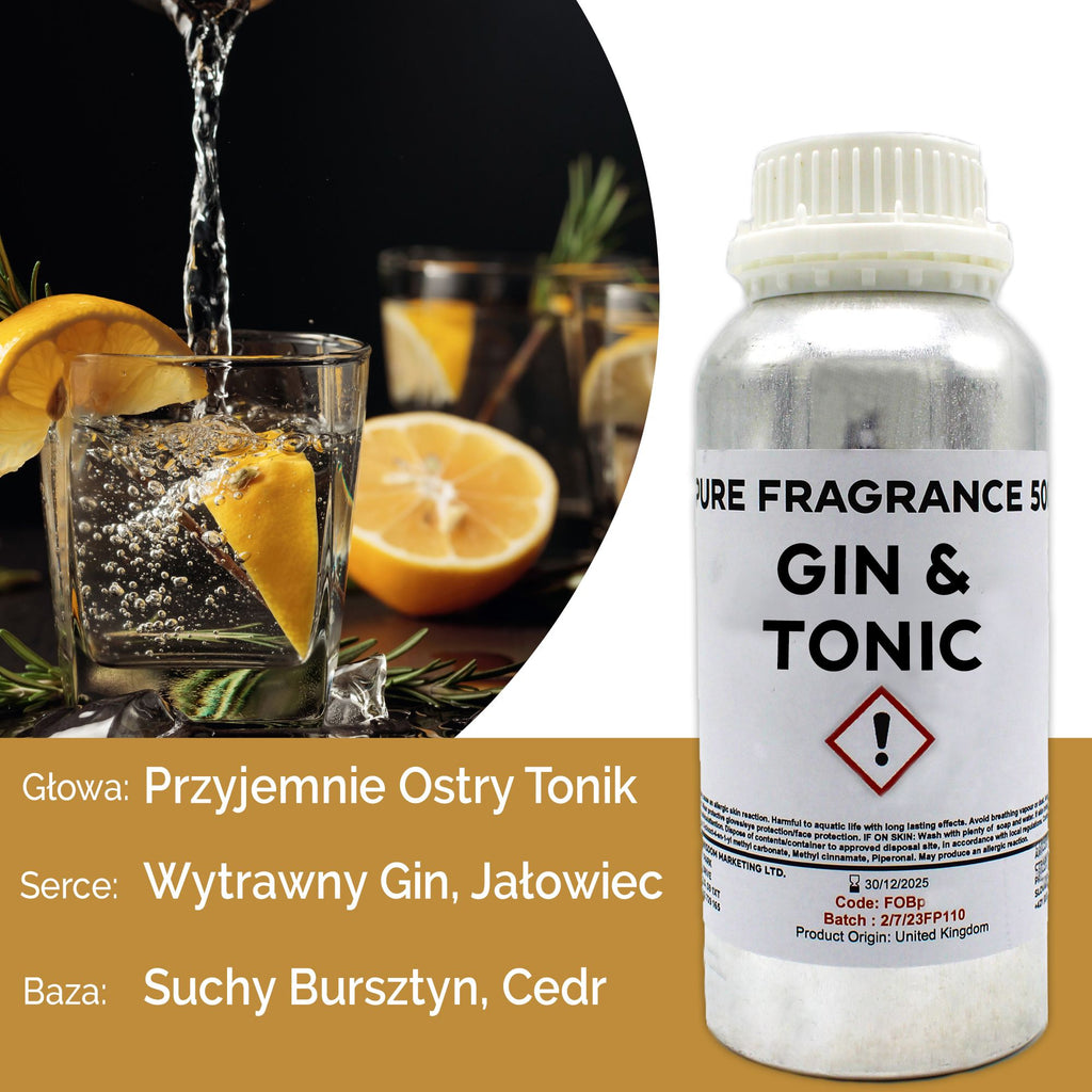 Gin & Tonic Pure Fragrance Oil - 500ml – view 5