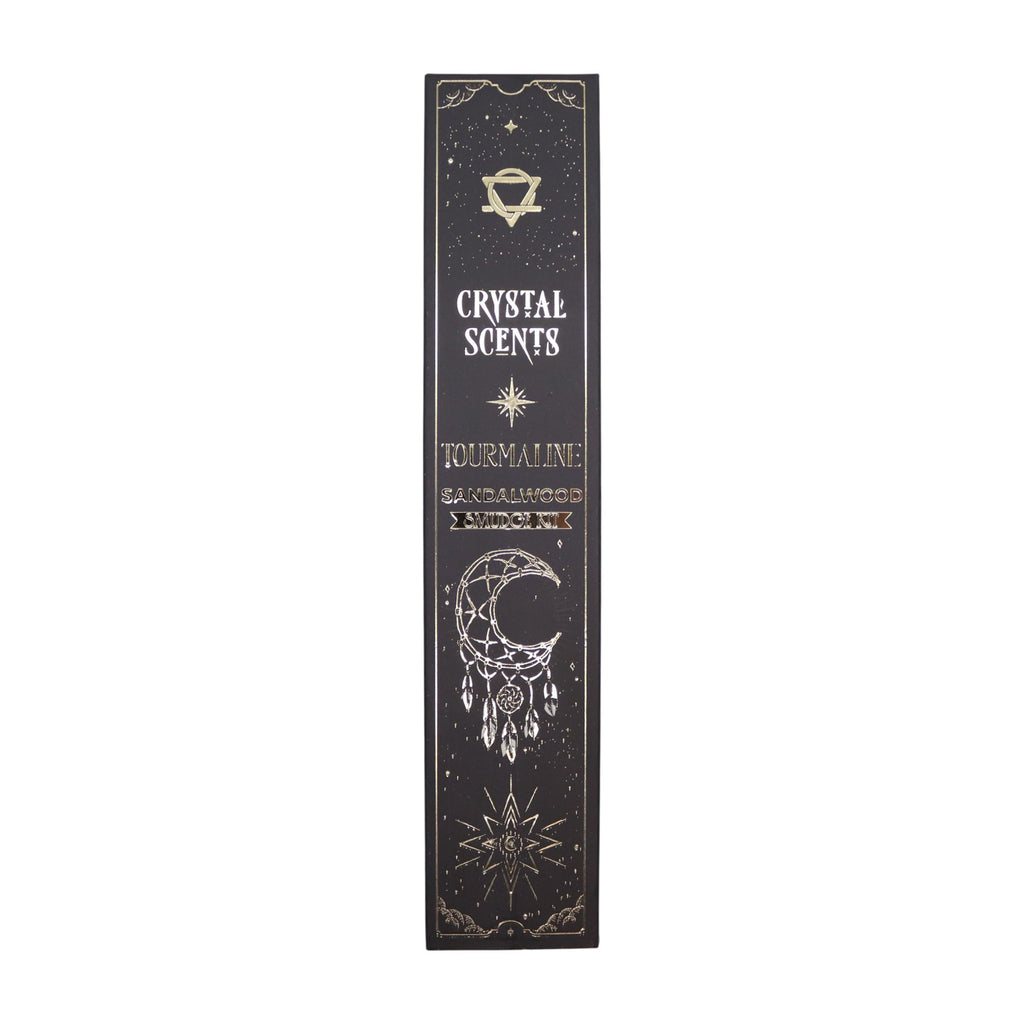 Tourmaline Crystal Scents Smudge Incense Sticks - Sandalwood – view 4