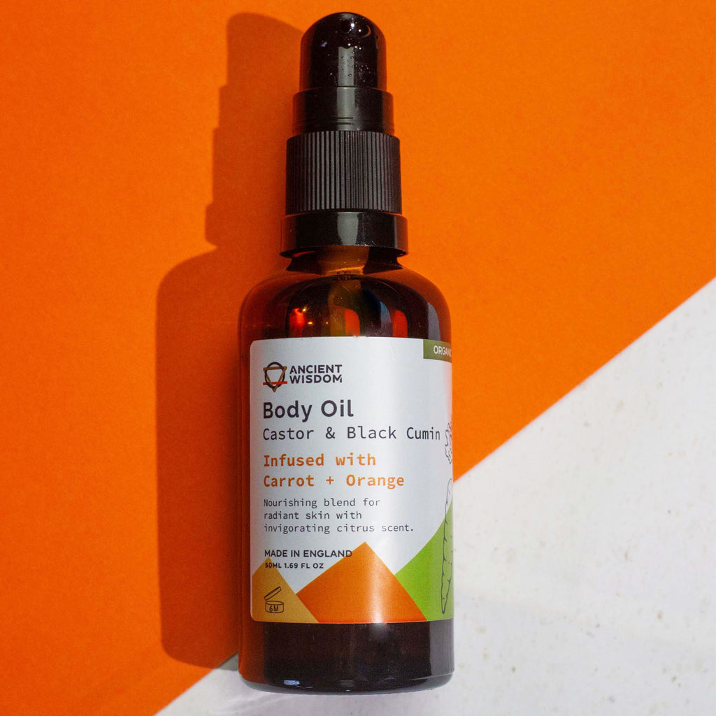 Organic Body Oil 50ml - Carrot & Orange – view 2