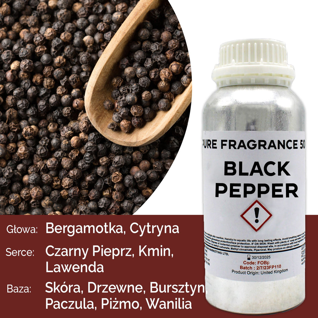 Black Pepper Pure Fragrance Oil - 500ml – view 8
