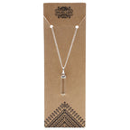 Clear Quartz Point Pendant Necklace – view 6