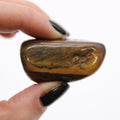 Bag of 6 Large Variegated Tiger's Eye Tumble Stones