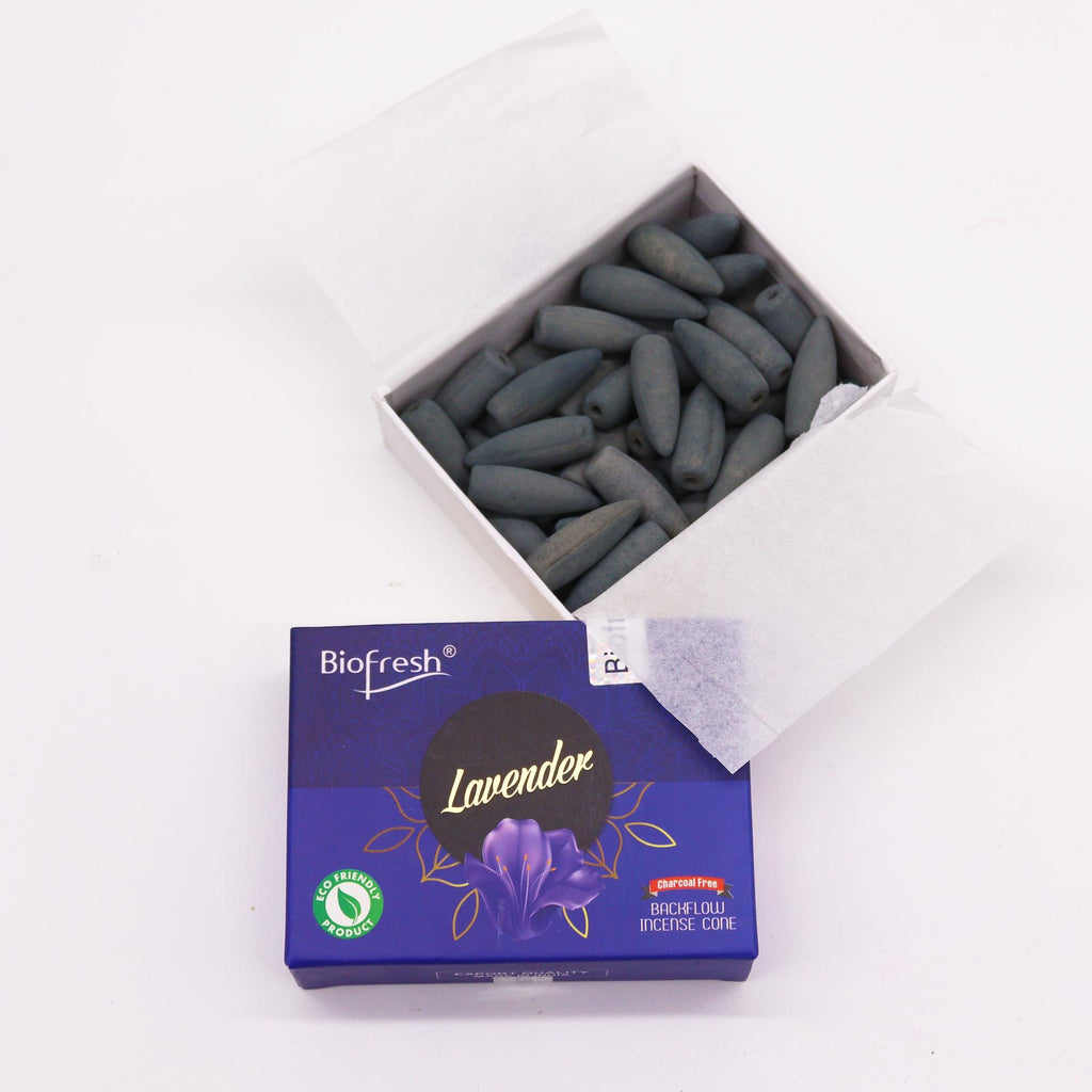 Biofresh Lavender Backflow Incense Cones (40 Cones) – view 4